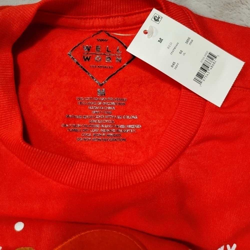 Party Animal Holiday Christmas Sweaters With Bells Size Medium NWT - Picture 4 of 5